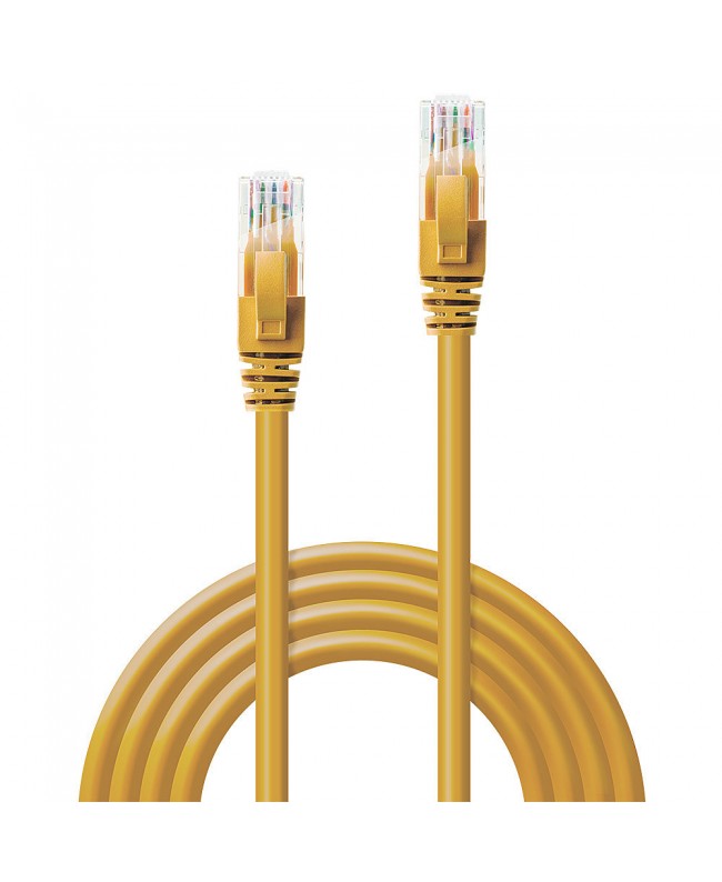 LINDY Netzwerkkabel Cat.6 U/UTP, gelb, 20 m
