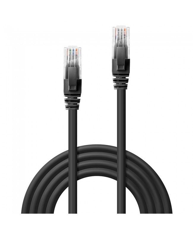 LINDY Cat. 6 U/UTP Network Cable, Black, 20 m