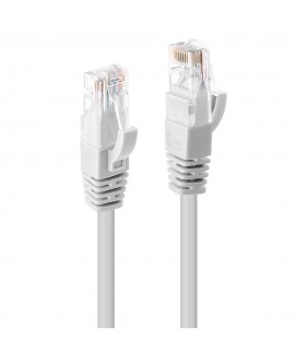 LINDY Netzwerkkabel Cat.6 U/UTP, weiß, 7,5 m