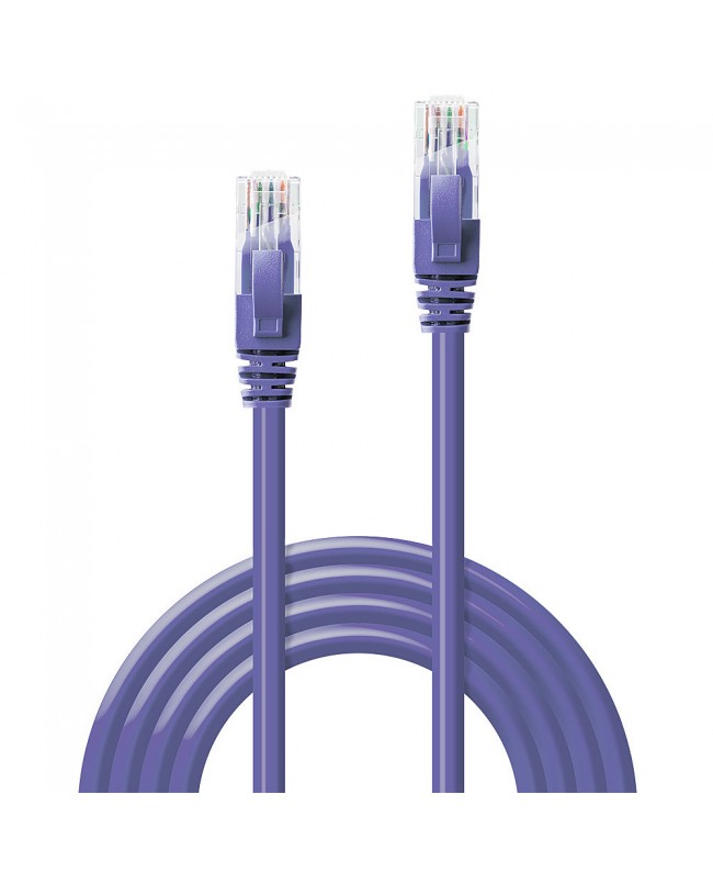 LINDY Netzwerkkabel Cat.6 U/UTP, violett, 5 m
