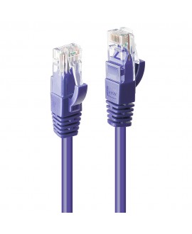 LINDY Cat.6-Netzwerkkabel (U/UTP), violett, 20 m