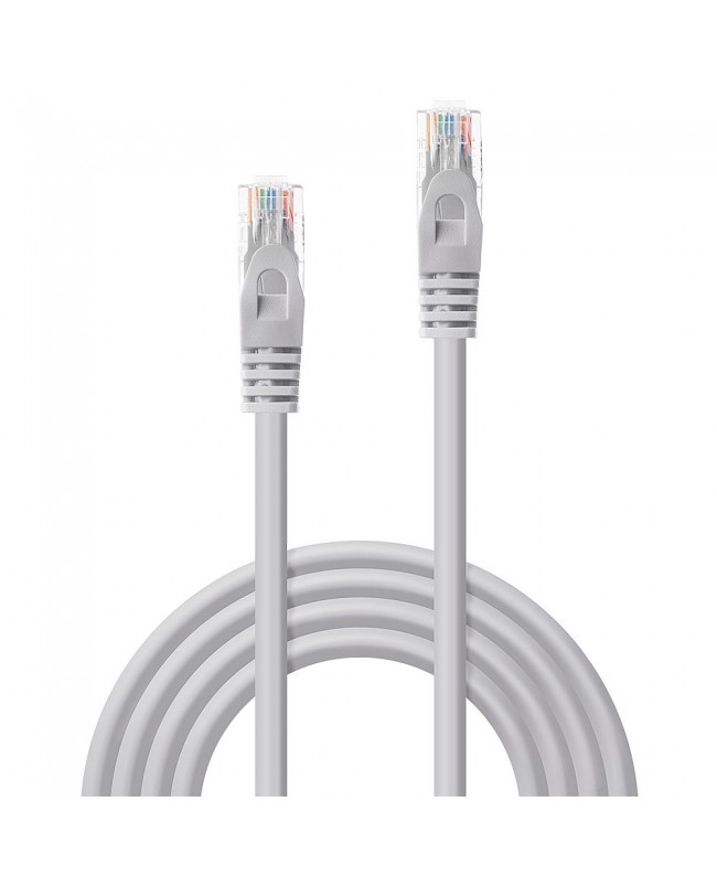 LINDY Netzwerkkabel Cat.6 U/UTP, grau, 10 m