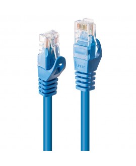 LINDY Netzwerkkabel Cat.6 U/UTP, blau, 5 m