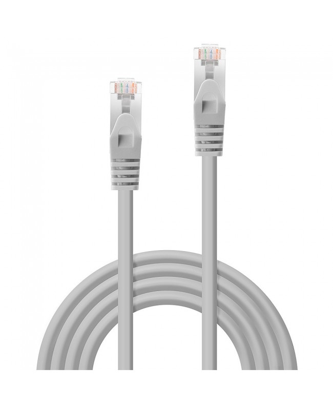 LINDY Netzwerkkabel Cat.5e F/UTP, grau, 5 m, Packung mit 50 Stück