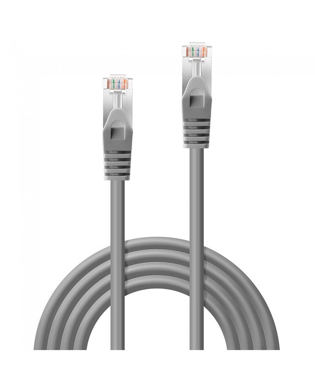 LINDY Cat. 5e F/UTP Network Cable, Gray, 3 m