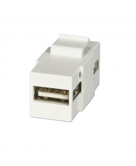 LINDY USB-Adapter Typ A (Buchse/Buchse) für AV-Wandsteckdosen