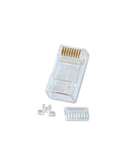 LINDY RJ-45-Stecker (UTP, Kat. 6), 10 Stück