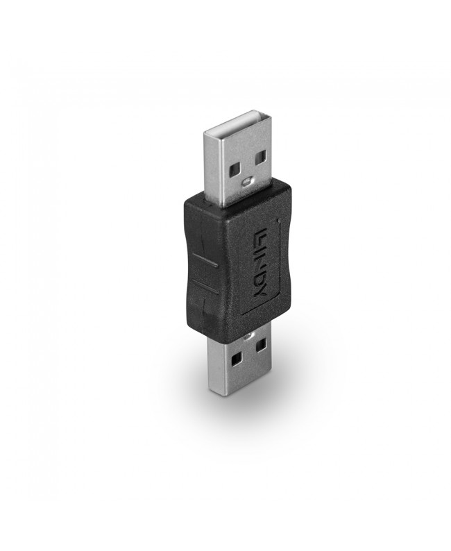 LINDY USB 2.0-Adapter Typ A, Stecker/Stecker