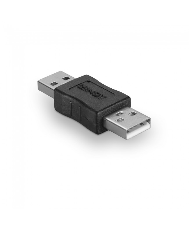 LINDY USB 2.0-Adapter Typ A, Stecker/Stecker