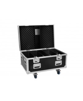 Roadinger Flightcase HIGHLINE 4x IP SWING, with wheels