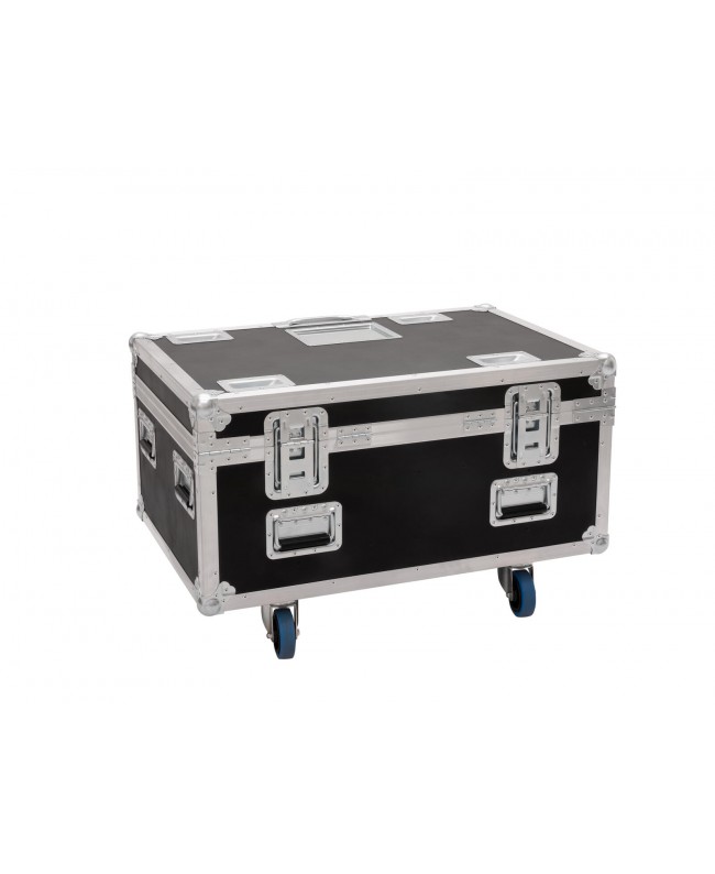 Roadinger Flightcase HIGHLINE 4x IP SWING, with wheels