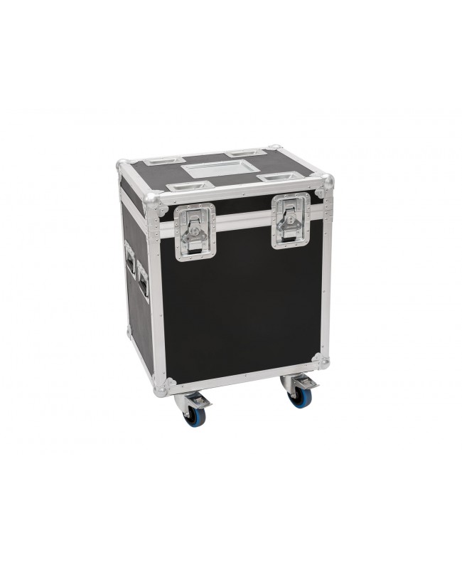 Roadinger Flightcase HIGHLINE 2x LED IP TMH-S250/B250, with wheels