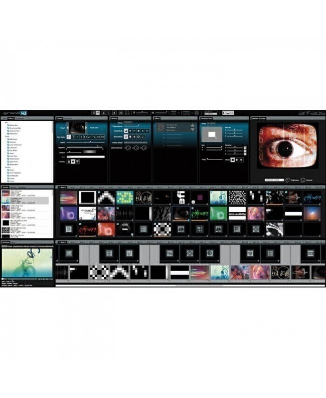 Arkaos Grand VJ 2.6 - Boxed Controllo LED Wall