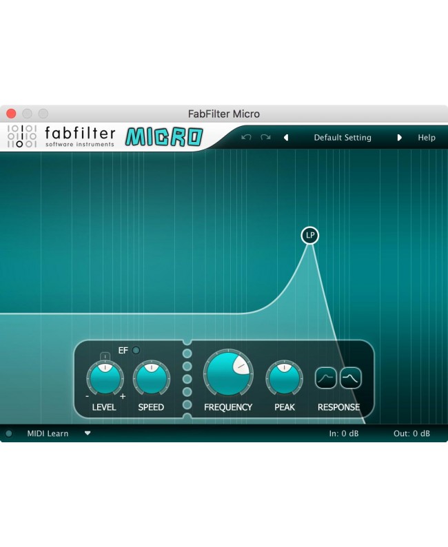 Fabfilter Micro Audio- & Effektplugins