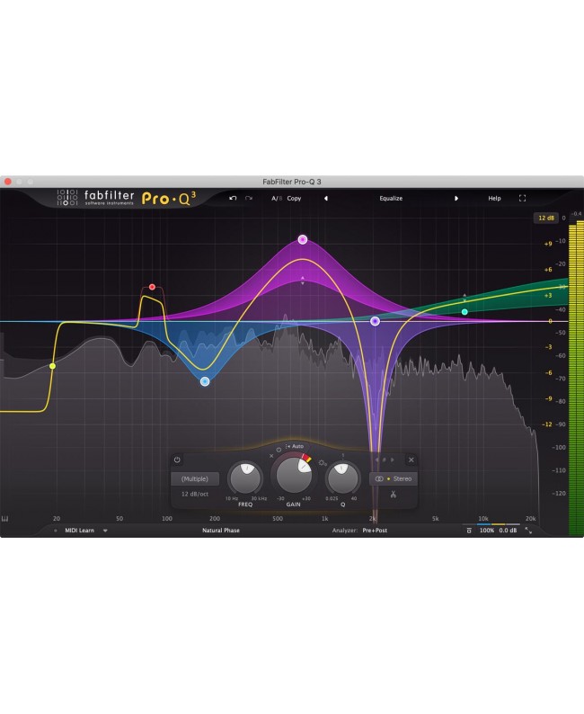 Fabfilter Pro Q3 Audio & Effect Plug-Ins