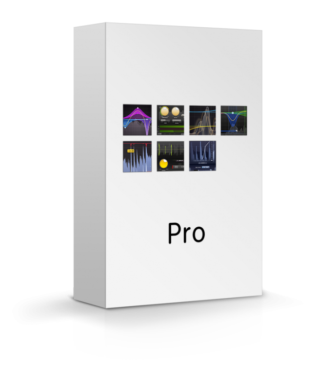 Fabfilter PRO Bundle Audio- & Effektplugins