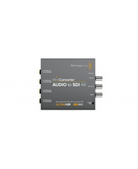 Blackmagic Design Mini Converter Audio to SDI 4K Convertitori