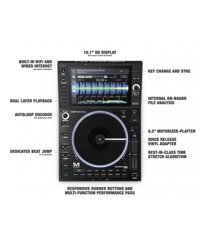 DENON DJ SC6000M PRIME DJ-Player