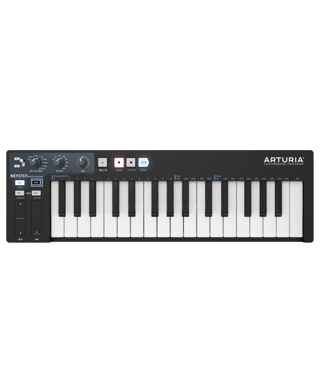 ARTURIA KeyStep Black - Limited Edition MIDI Masterkeyboards