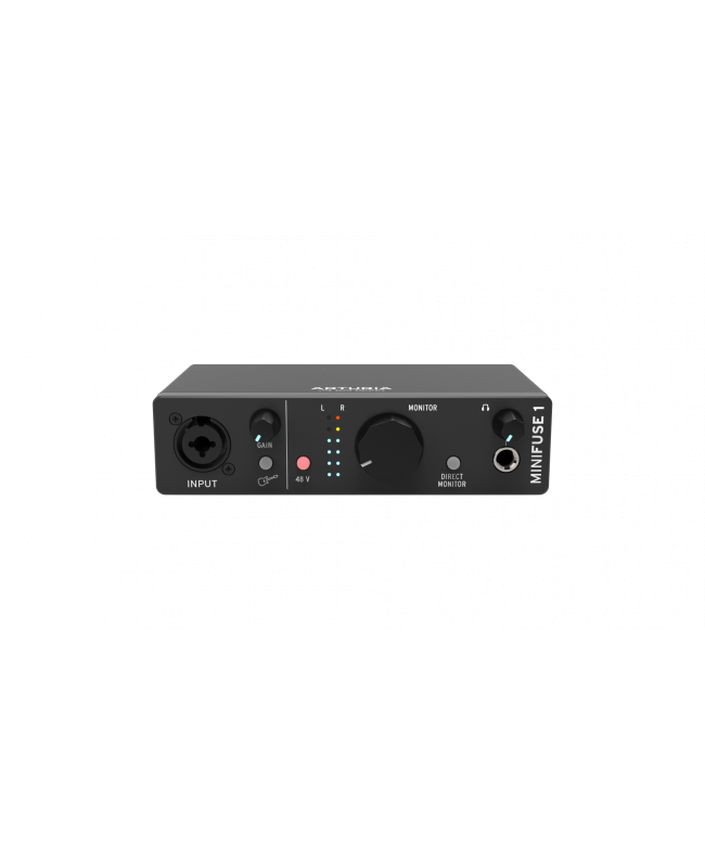 ARTURIA MiniFuse 1 Black USB Audio Interface