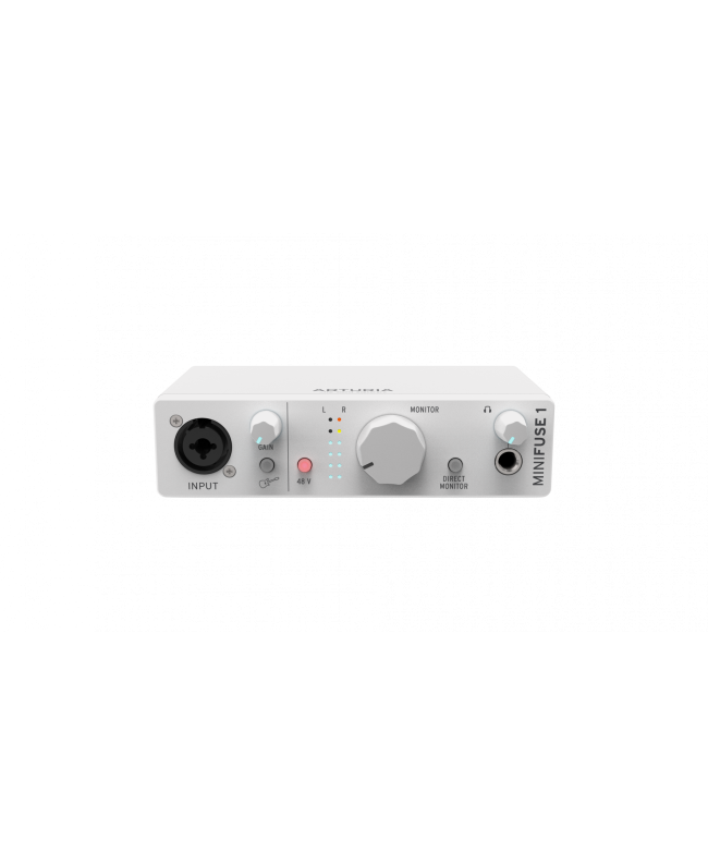 ARTURIA MiniFuse 1 White USB Audio Interface