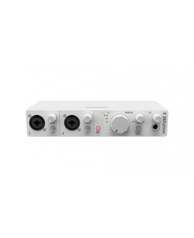 ARTURIA MiniFuse 2 White USB Audio Interface