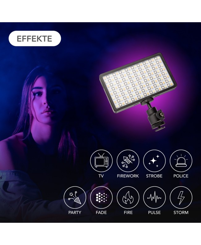 Walimex Pro LED Pocket Light Rainbow RGB Luce continua