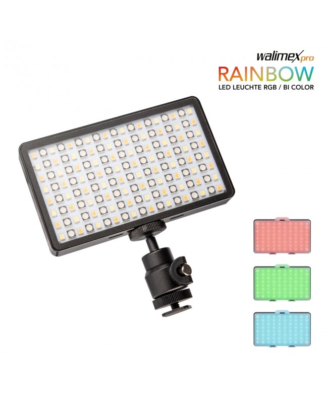 Walimex Pro LED Pocket Light Rainbow RGB Continuous Lighting