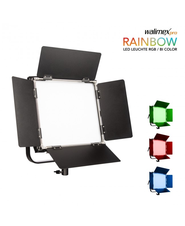 Walimex Pro LED Square Lamp Rainbow RGB 50W Continuous Lighting