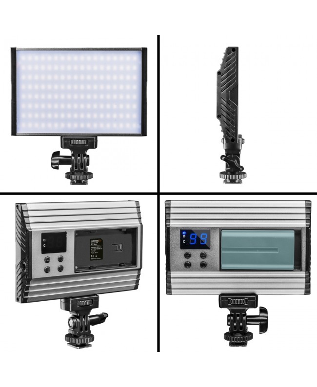 Walimex Pro LED Light Niova 150 Bi Color On Camera 15 Watt Continuous Lighting