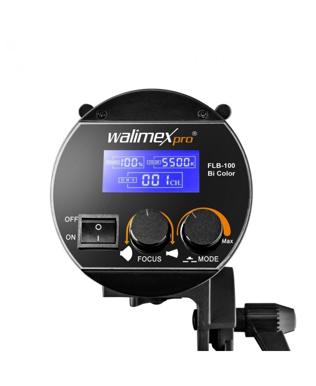 Walimex Pro LED Daylight Fresnel FLB-100 Bi Color Brightlight Fari Fresnel