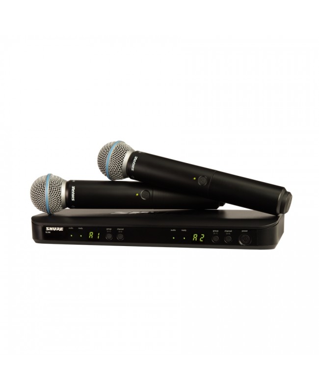 SHURE BLX288E/B58 M17 Handheld Wireless Systems