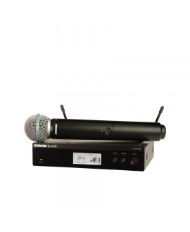 SHURE BLX24RE/B58 M17 Sistema wireless con trasmettitore palmare