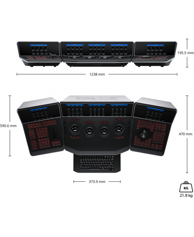 Blackmagic Design DaVinci Resolve Advanced Panel Video Production Equipment