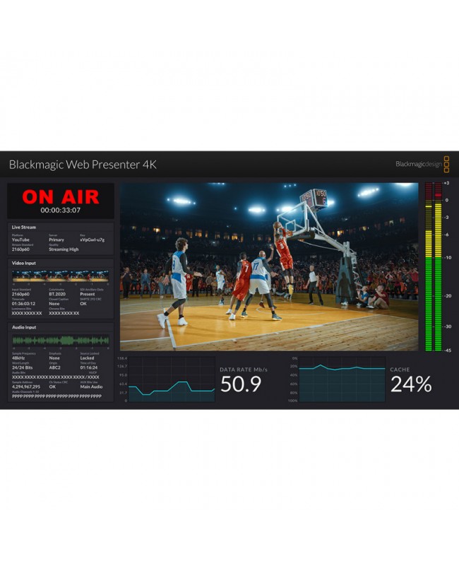 Blackmagic Design Web Presenter 4K Convertitori