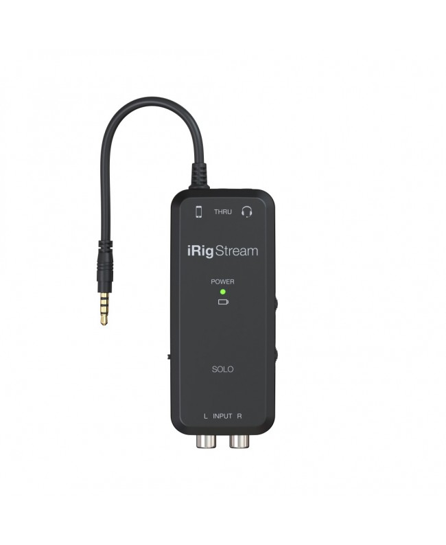 IK Multimedia iRig Stream Solo iOS Audio Interface