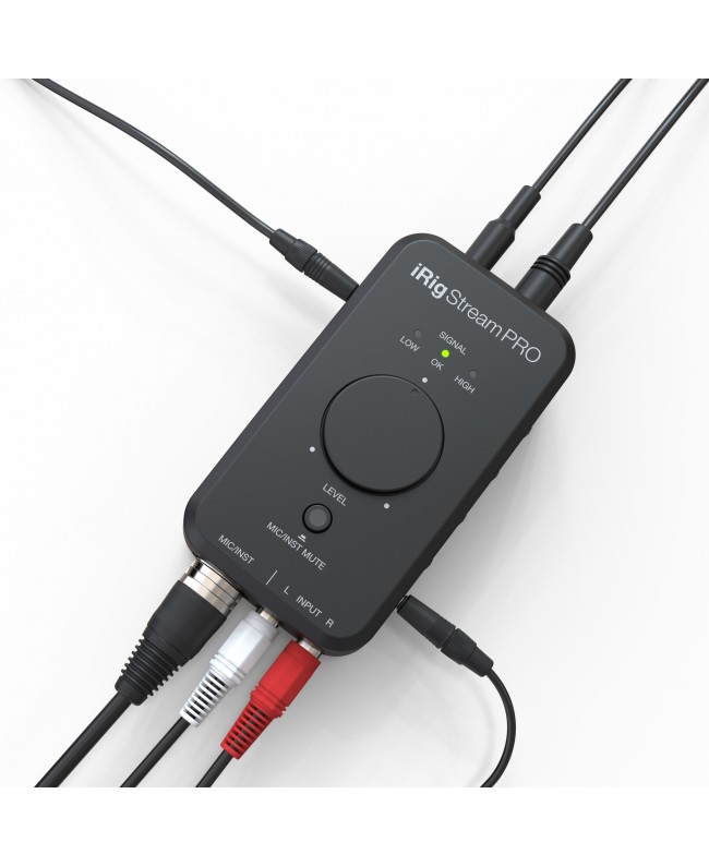 IK Multimedia iRig Stream Pro Interfaccie Audio iOS