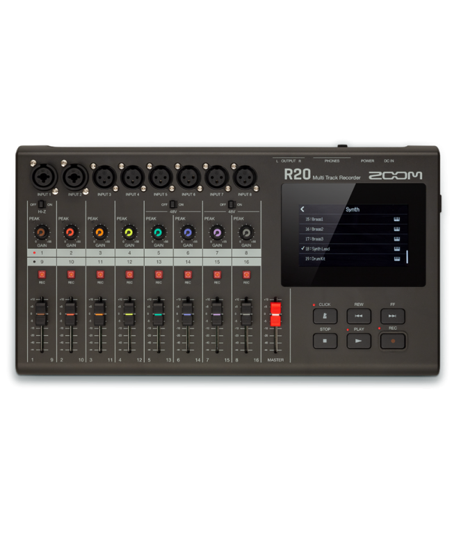 ZOOM R20 Recording Mixer