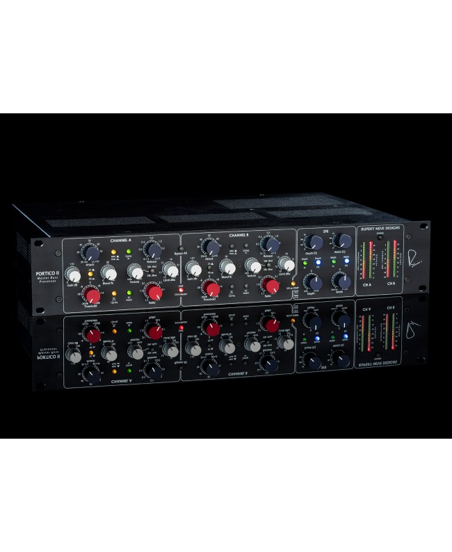 Rupert Neve Designs Portico II Master Buss Processor Black Compressors, Gates and De-essers