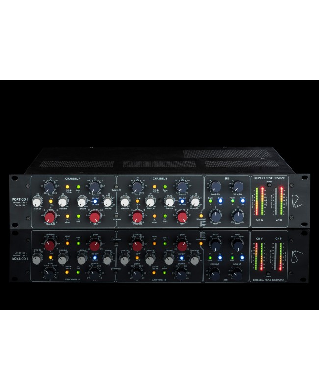 Rupert Neve Designs Portico II Master Buss Processor Black Compressors, Gates and De-essers