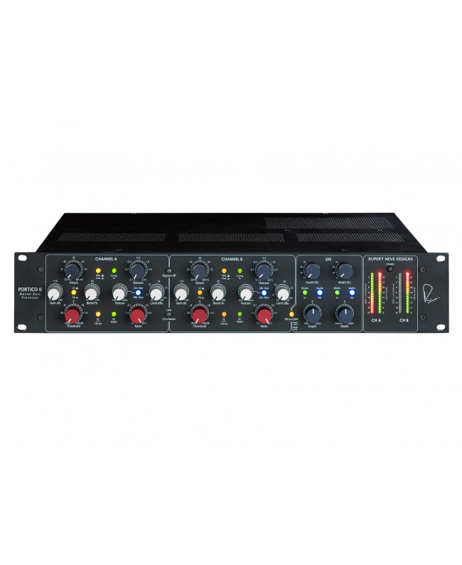 Rupert Neve Designs Portico II Master Buss Processor Black Compressors, Gates and De-essers