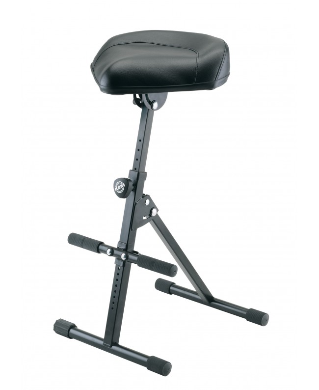 K&M 14047 Pneumatic Stool - black Stools