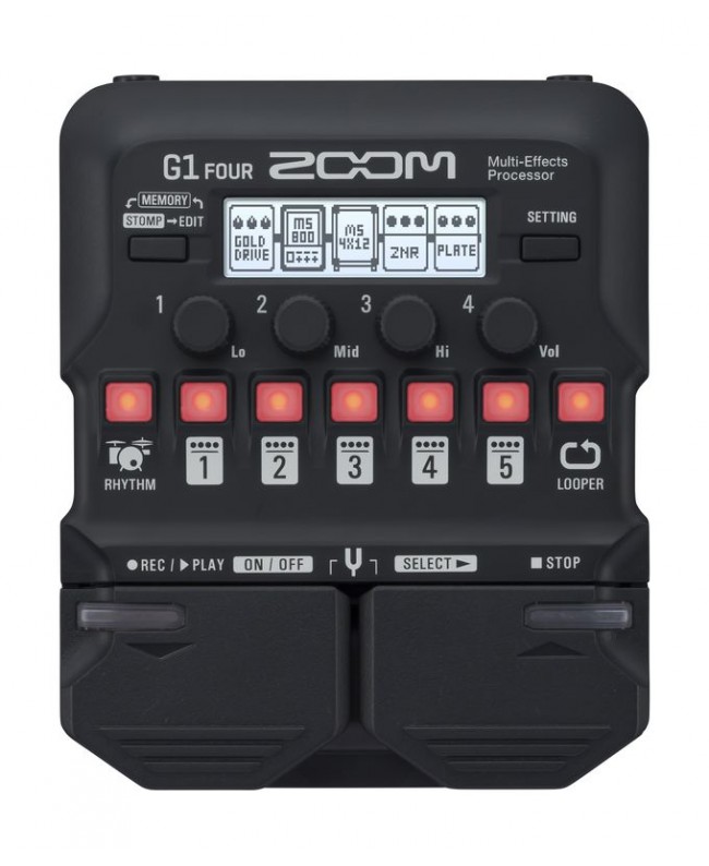 ZOOM G1 FOUR Effect Pedals