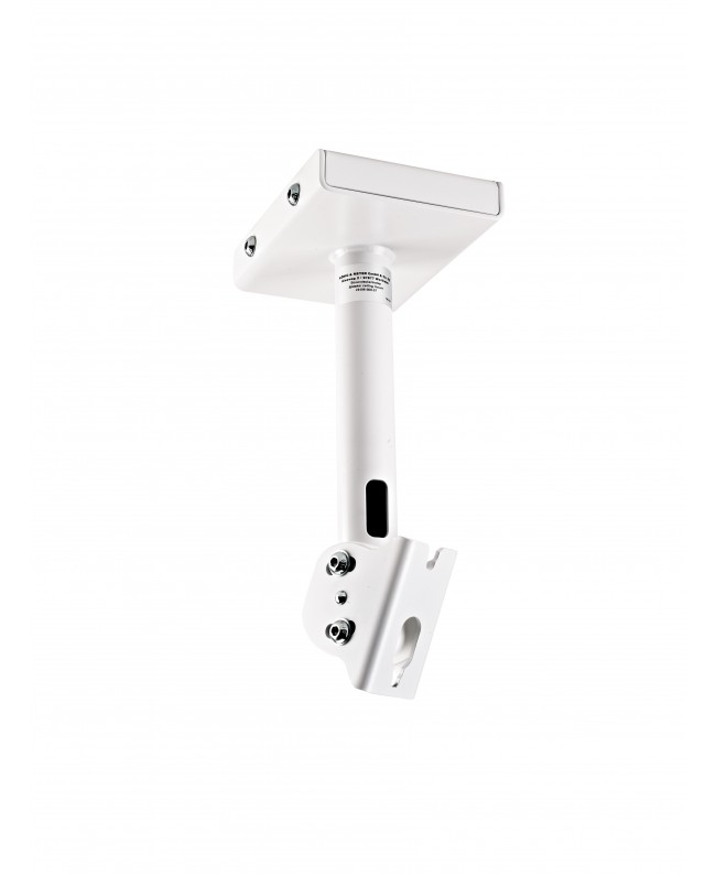 K&M 24496 Supporto da soffitto per altoparlanti - bianco Supporti a muro