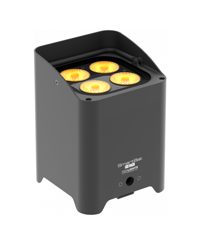 PROLIGHTS Smart BatHEX Black Fari LED a batteria