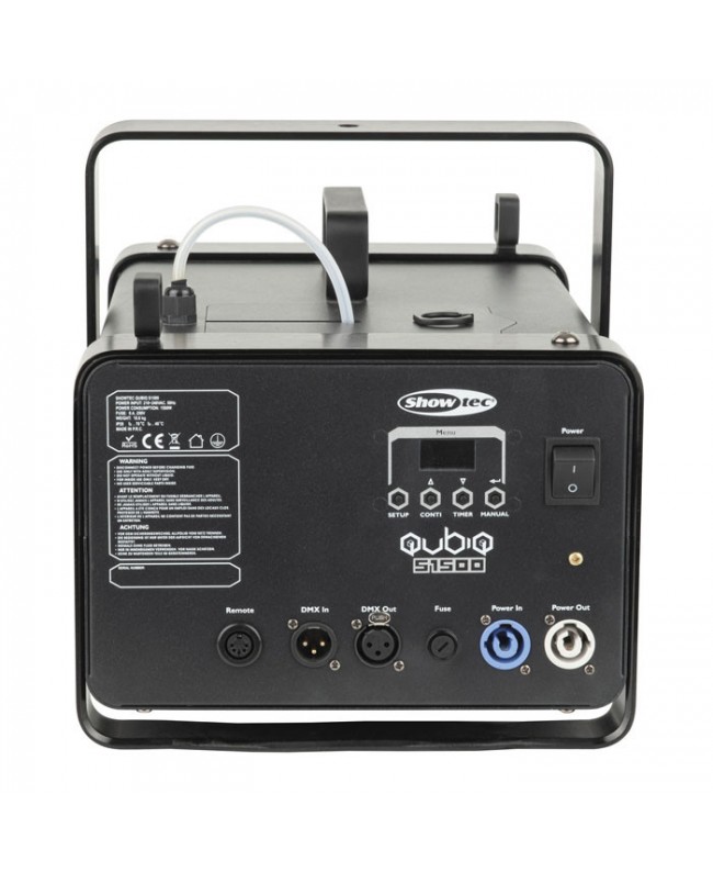 Showtec QubiQ S1500 Fog machines