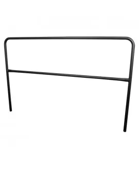 Showgear Mammoth-D Guard Rail 2 m, Black Stage Decks