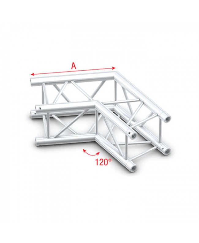 Milos Pro-30 Square G Truss - 120° Corner Pro-30 Square