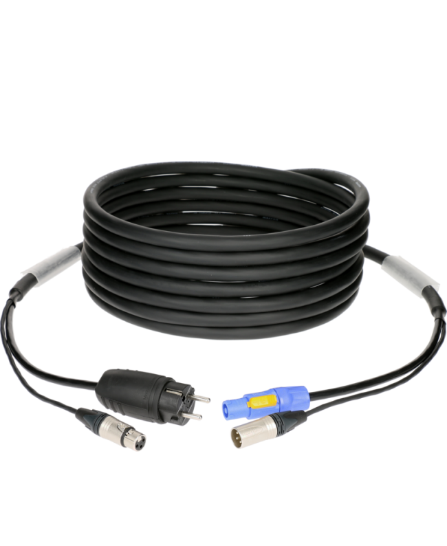 KLOTZ H1C33NP020 Hybridkabel Strom- und Audiosignal