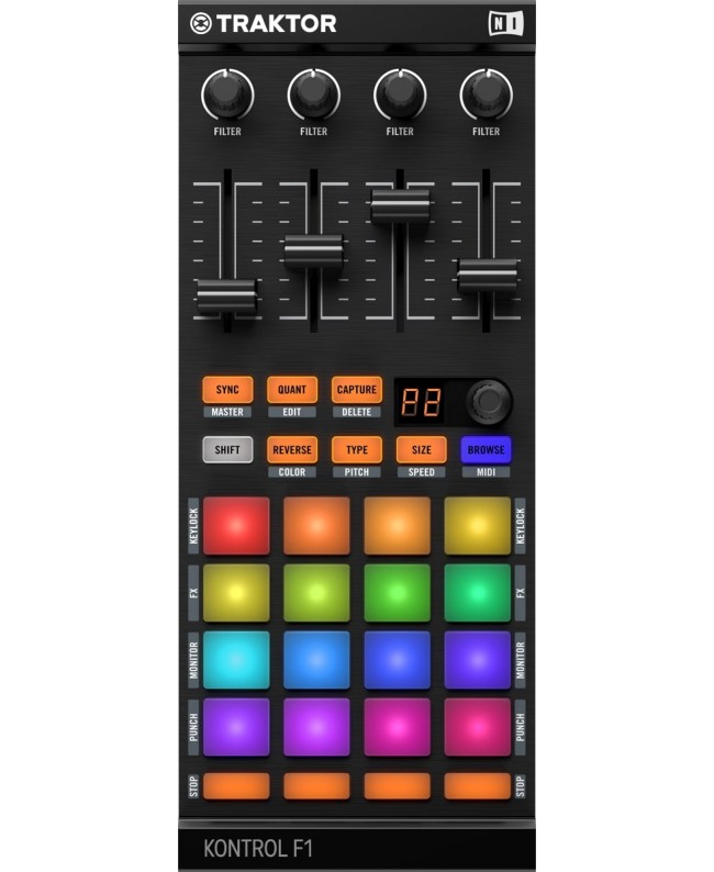 NATIVE INSTRUMENTS TRAKTOR KONTROL F1 Console per DJ